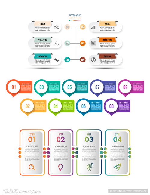 綜合商務信息圖設計中的圖標、按鈕與Web界面優化策略